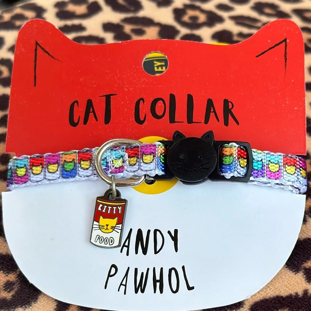 Artist Inspired Cat Collar and Charm